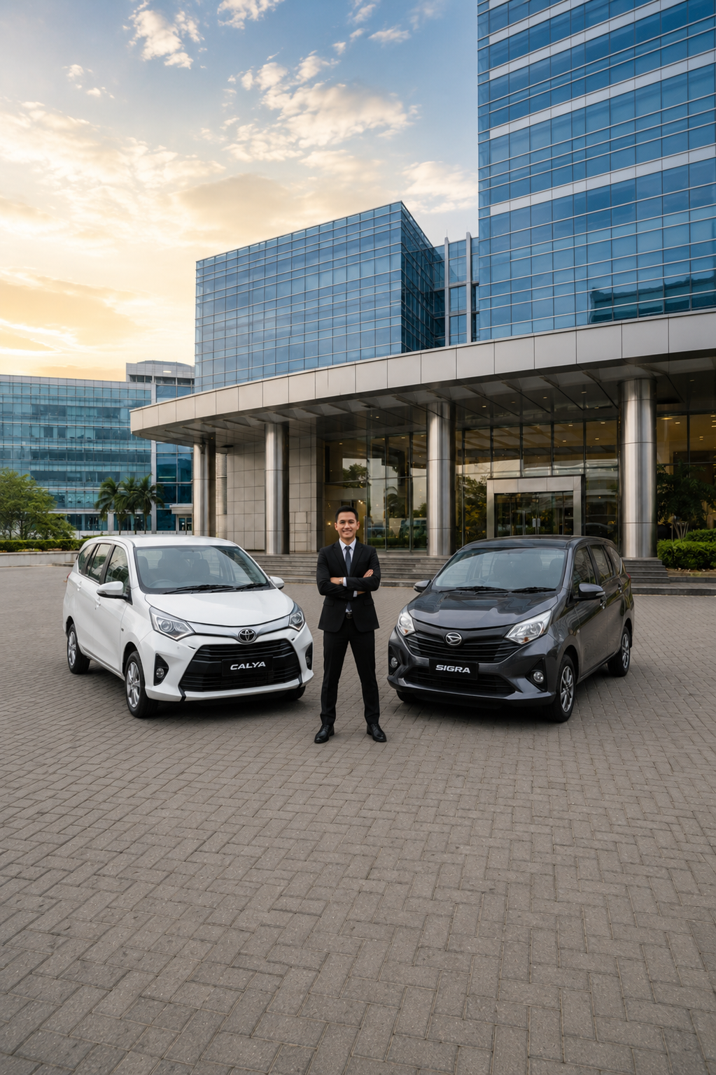 Tim profesional B-More bersama Toyota Calya dan Daihatsu Sigra